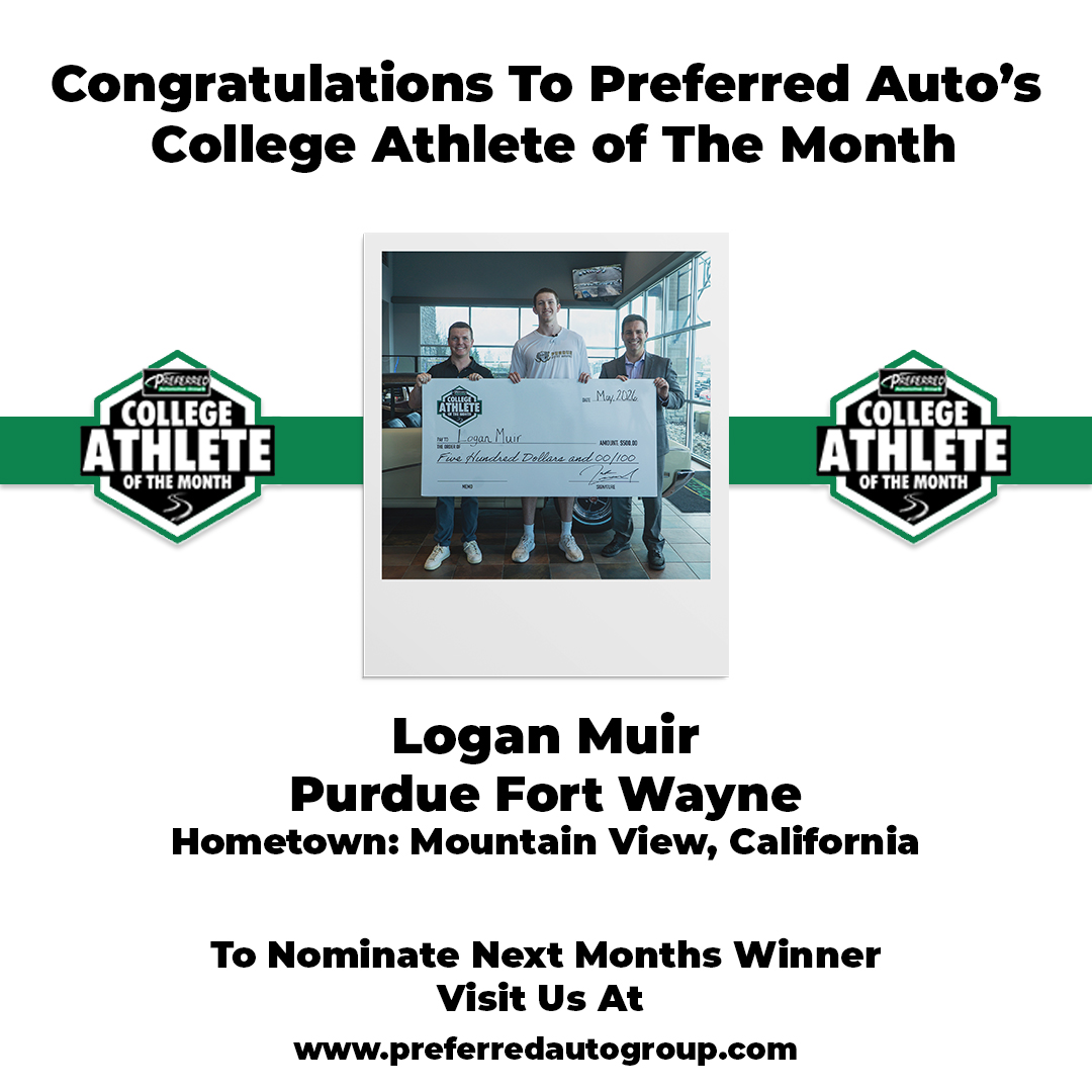 Logan Muir | College Athlete of the Month